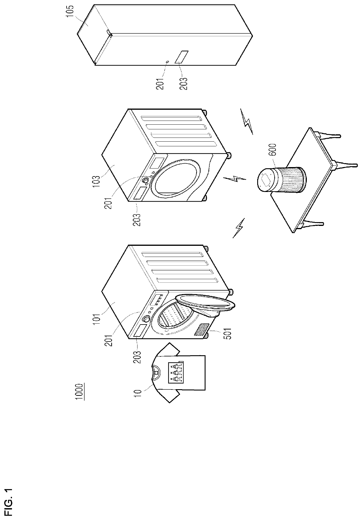 Apparatus and method for clothes treating