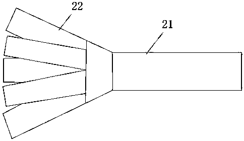 Large-area signal light energy collection system and method