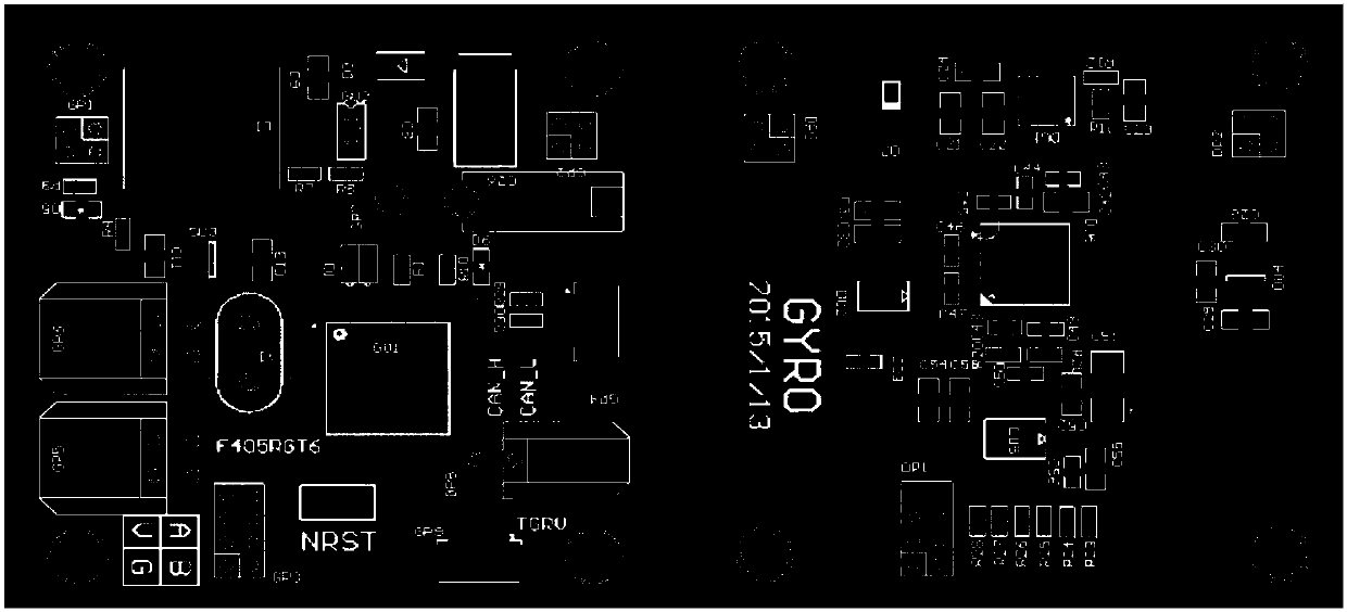 A kind of angle measurement system and method for mems gyroscope