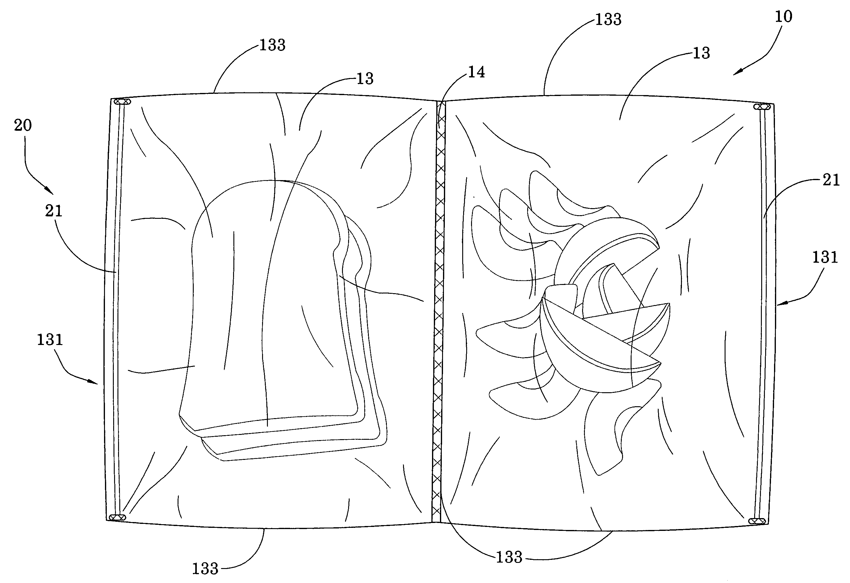 Container bag with multiple sealable locks