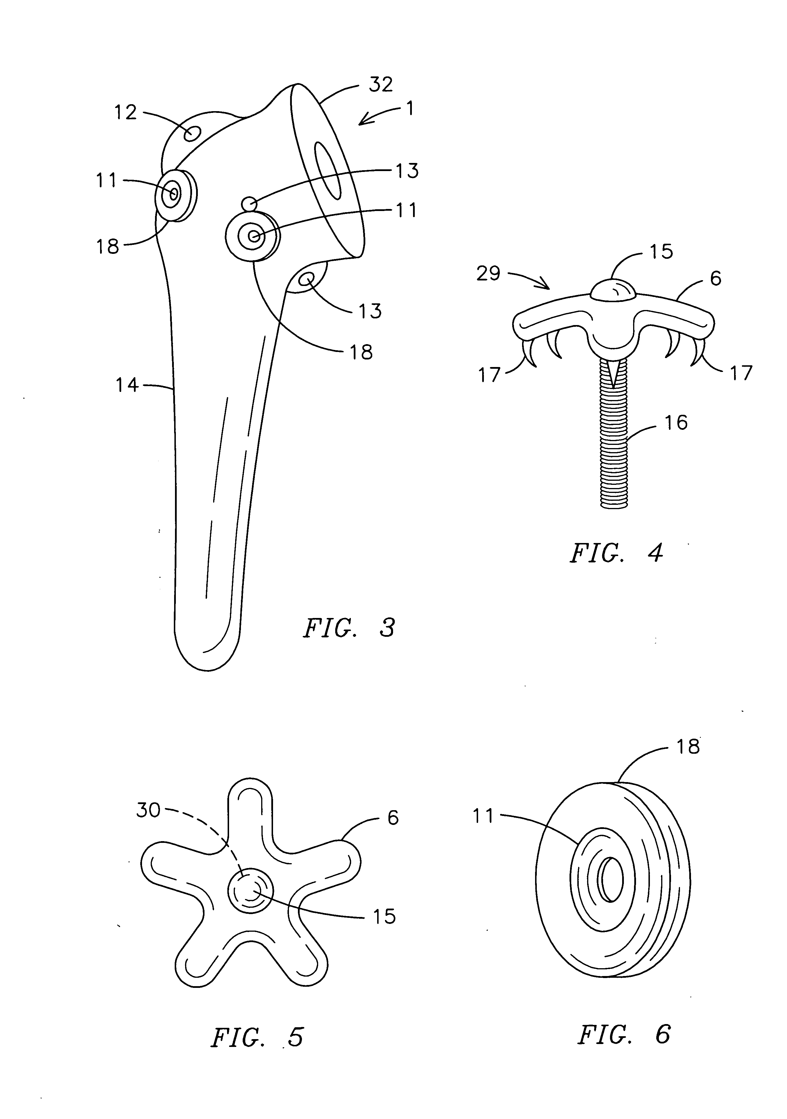 Prosthetic humeral device and method