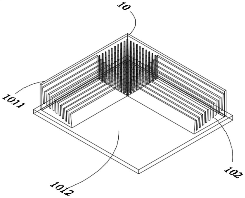 Side-bound substrate packaging box and its packaging combination