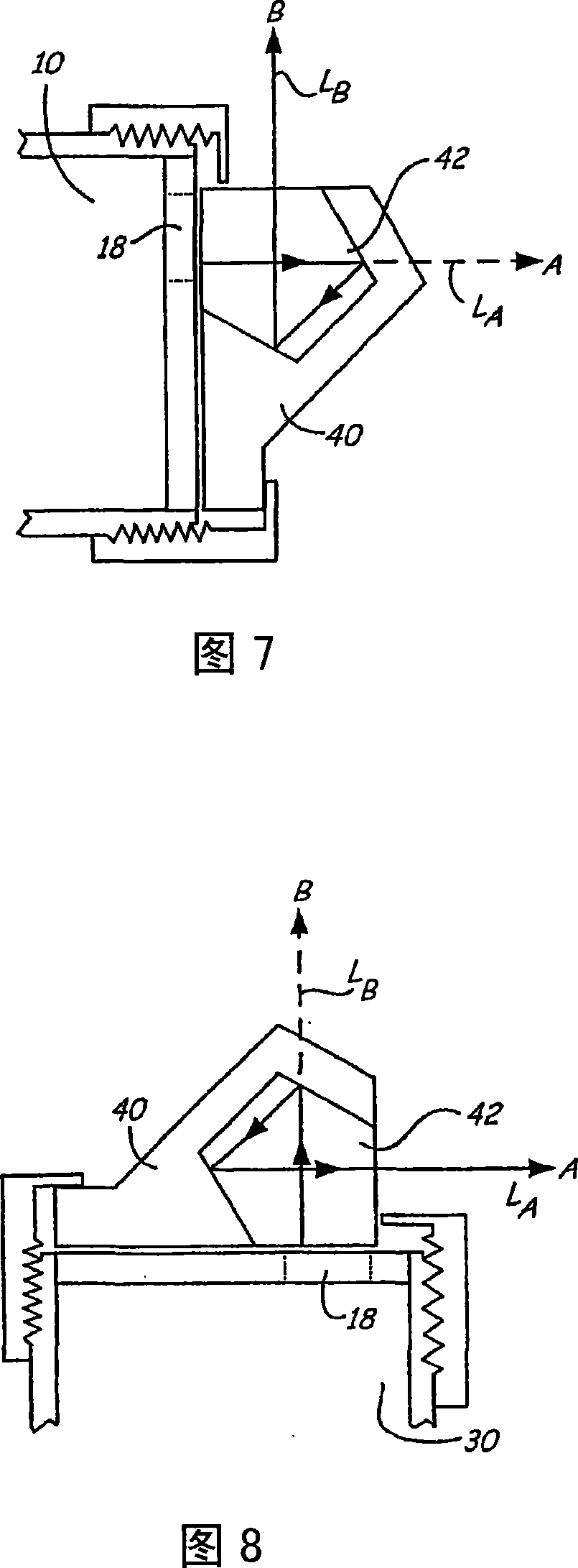 Viewing device for industrial process transmitters