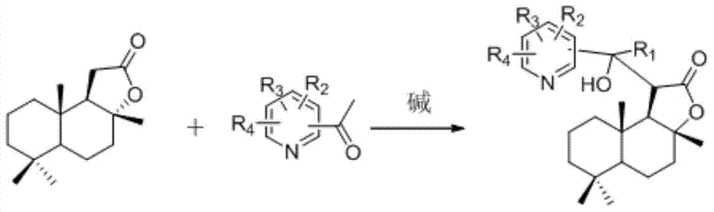 Latent fragrance compound based on ambroxolactone and its preparation method and application