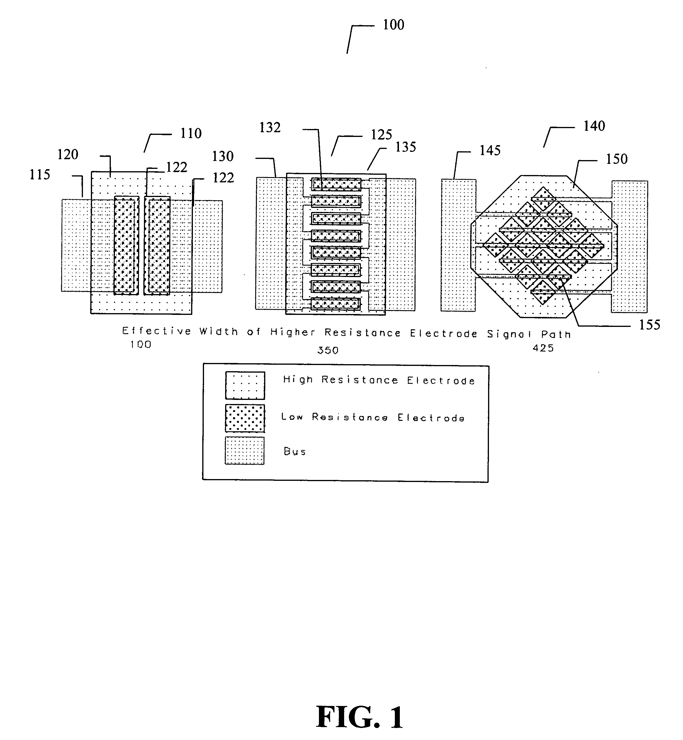 High Q and low stress capacitor electrode array