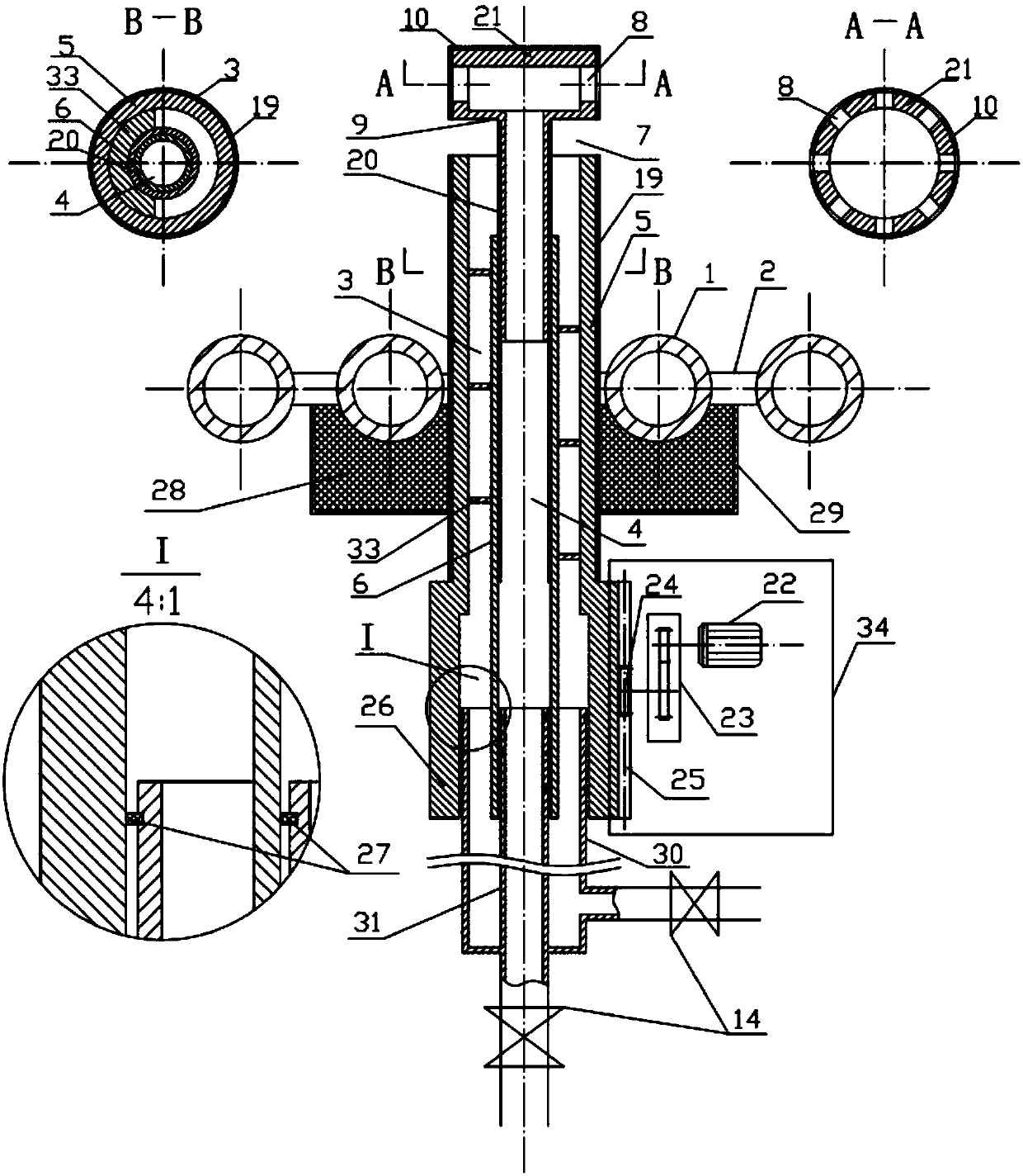 Near-wall attaching method and near-wall attaching apparatus for preventing high temperature corrosion of water cooling wall of boiler