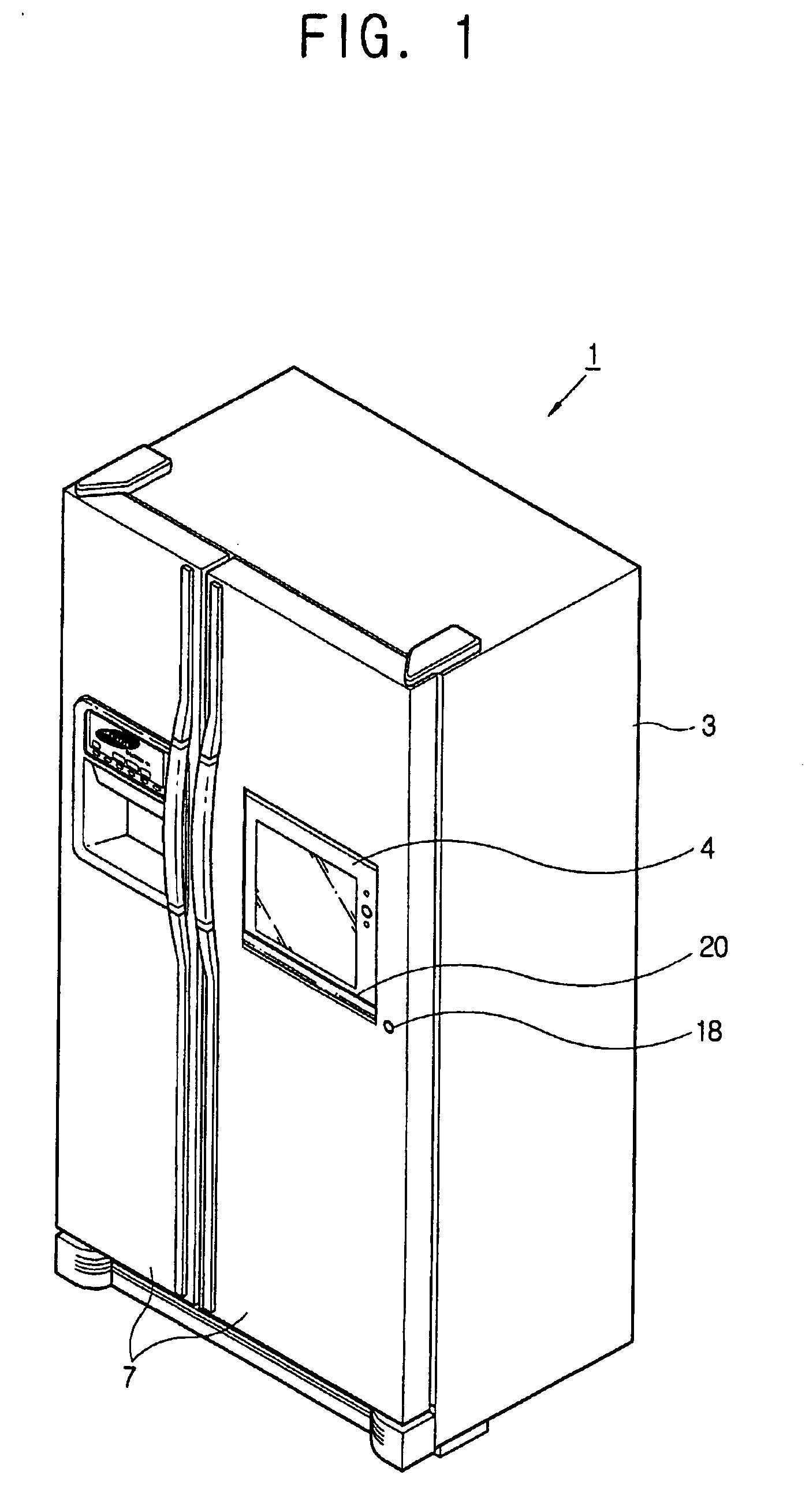 Storage compartment with display support