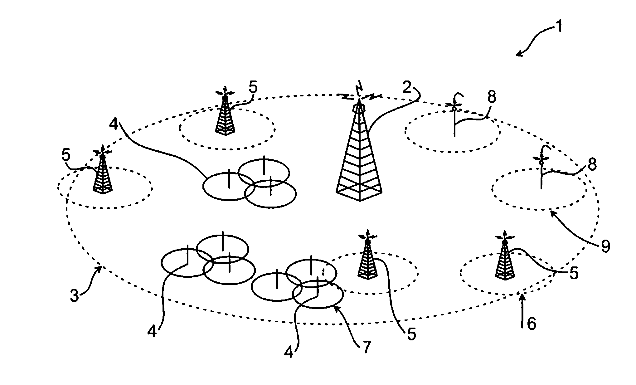 Methods in a Base Station for Handling Handover, Base Station, Computer Program and Computer Program Product