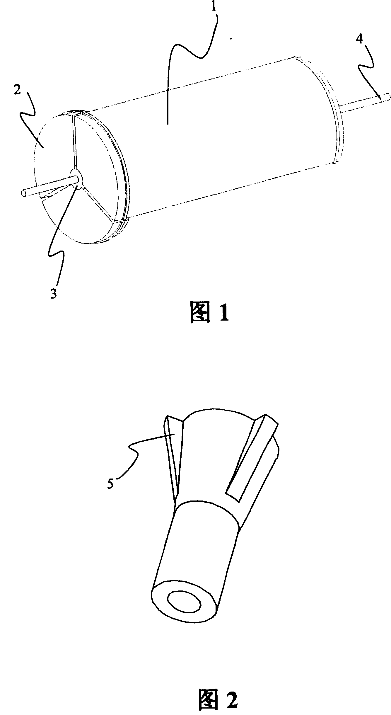 Production method of in-out dual purpose gas-liquid conveying hose and solid core rod mould used in production