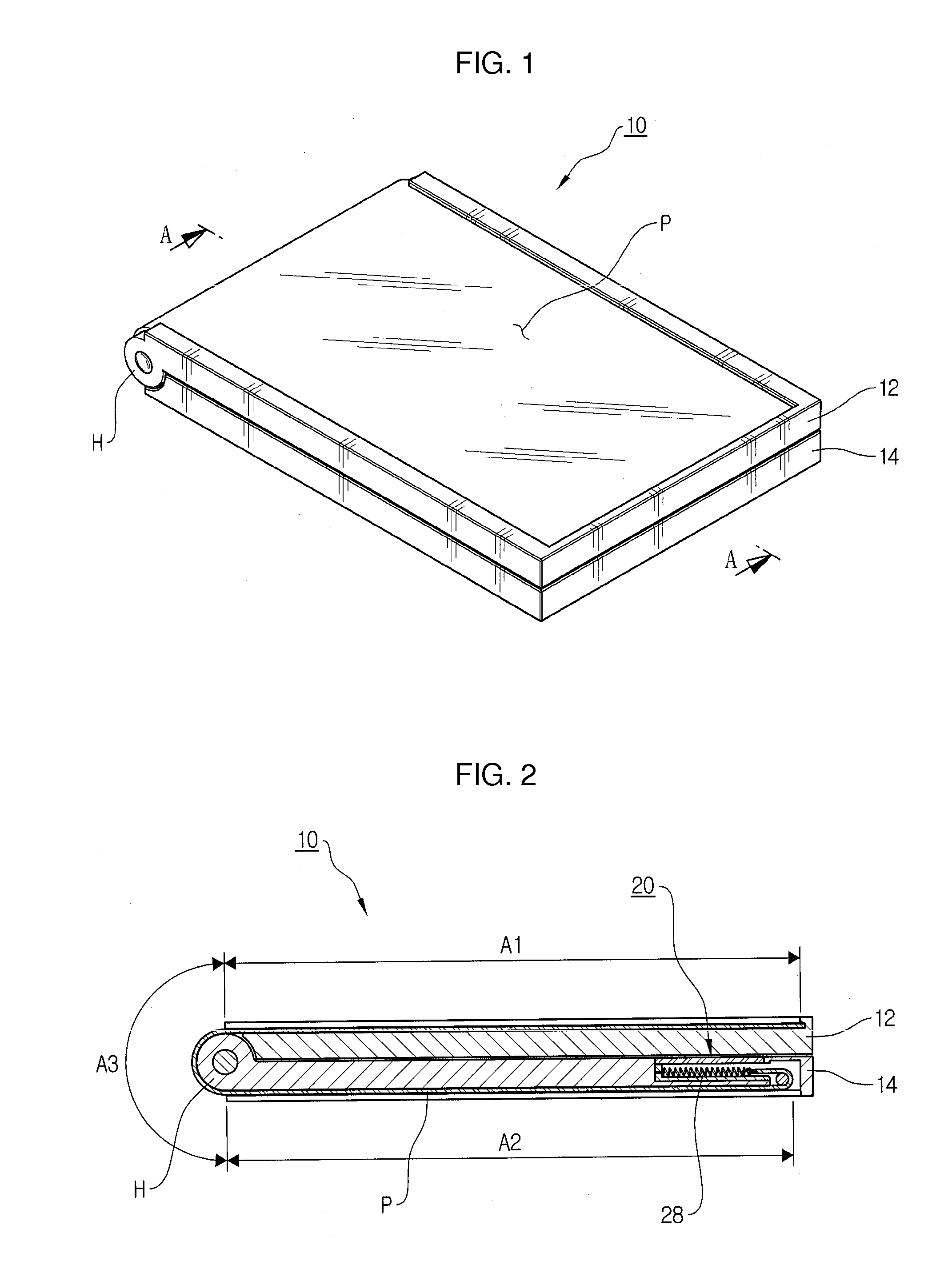 Mobile communication terminal with flexible display