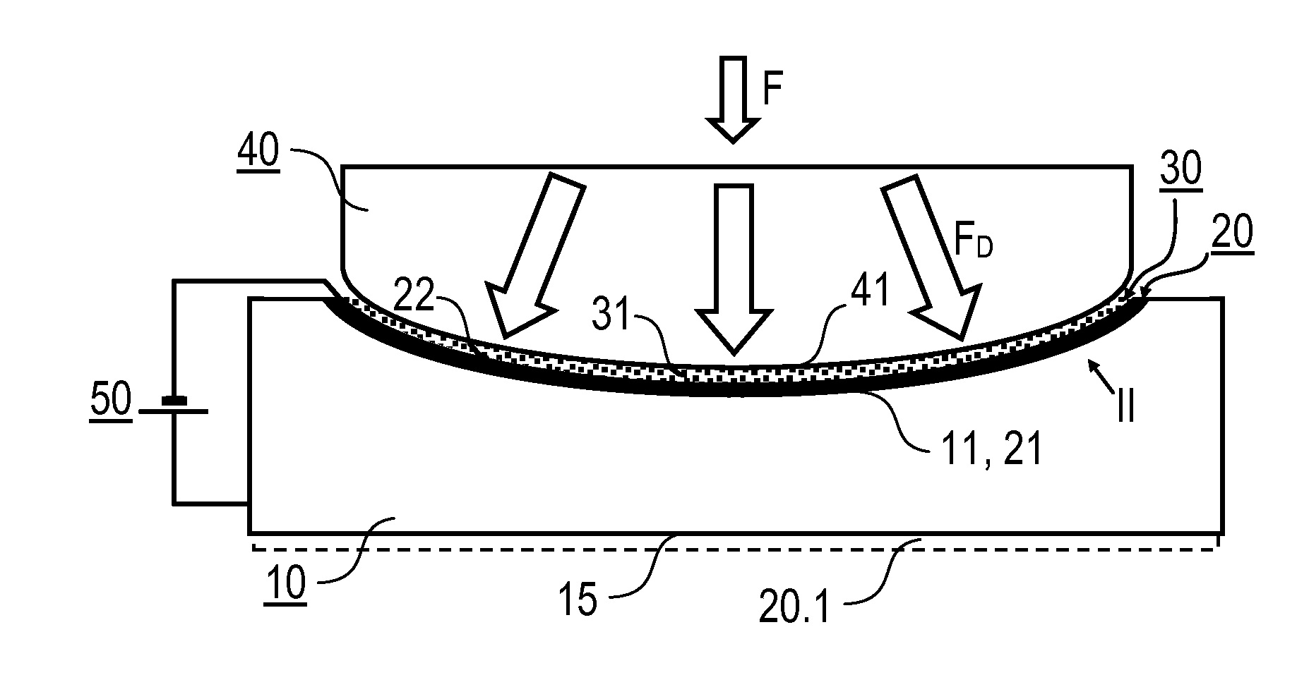 Solid body joining of a carrier body and a cover layer, particularly by anodic bonding