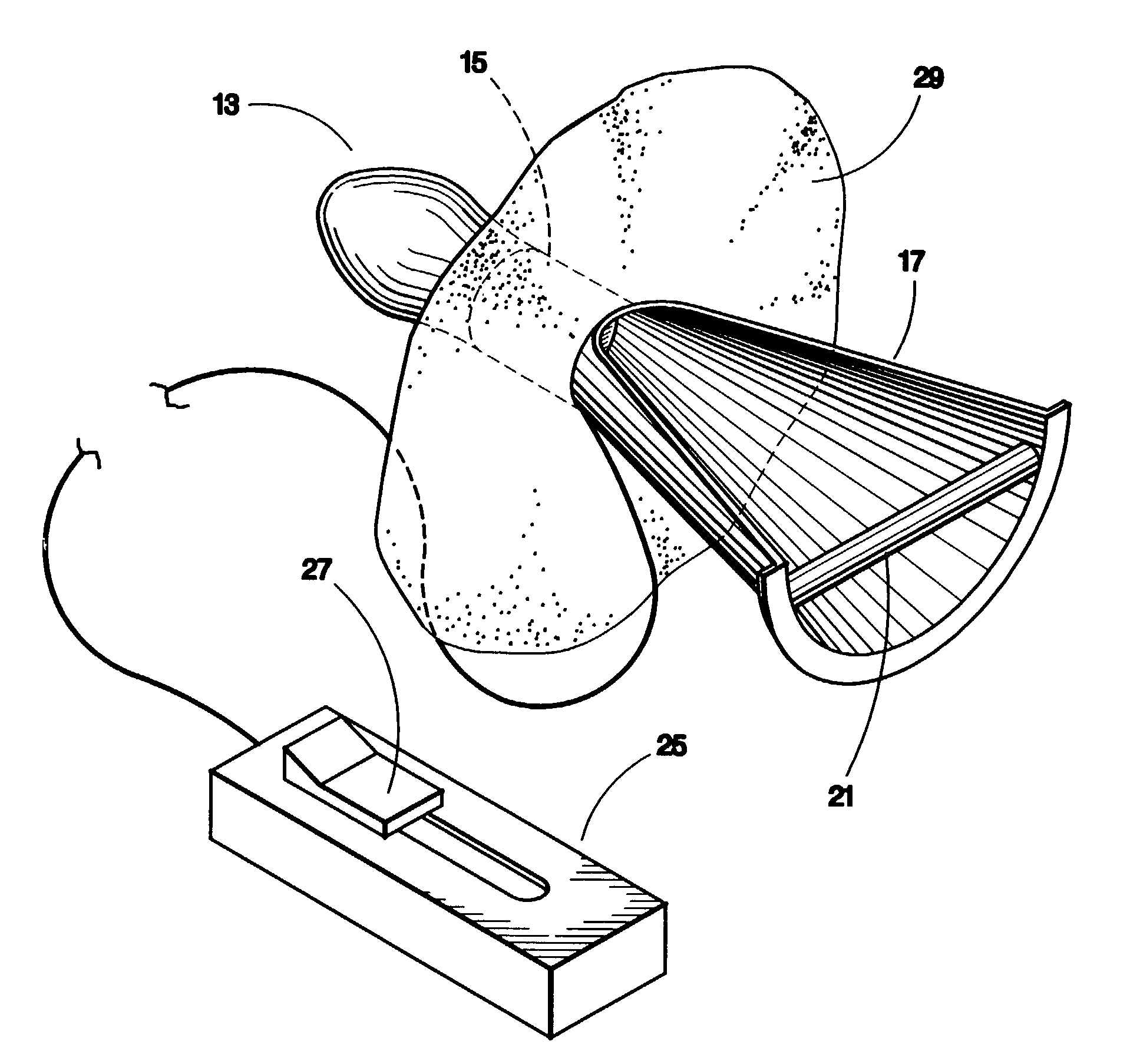 Libido stimulating device and method of using