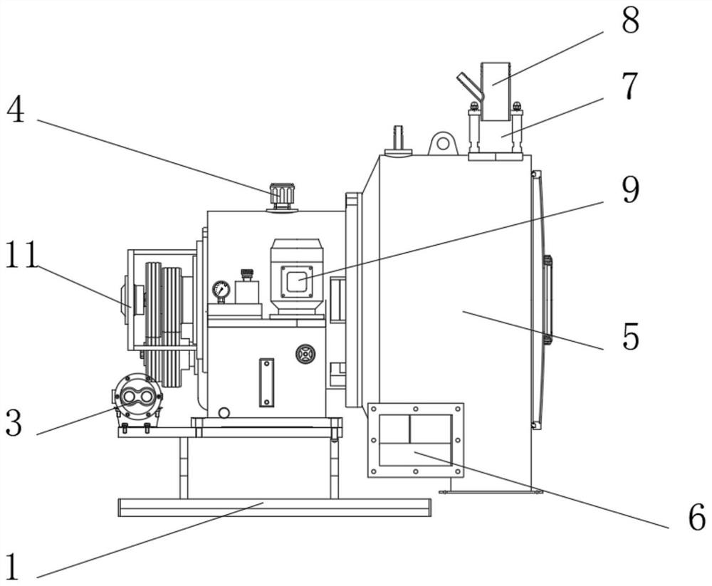 Differential stirring type centrifugal purification and separation equipment