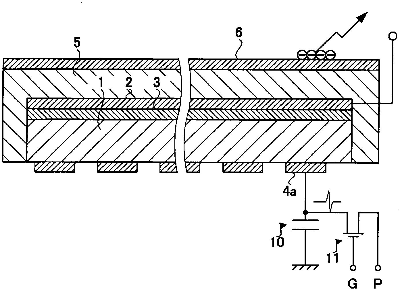 Radiation detector, and radiation imaging device provided with same