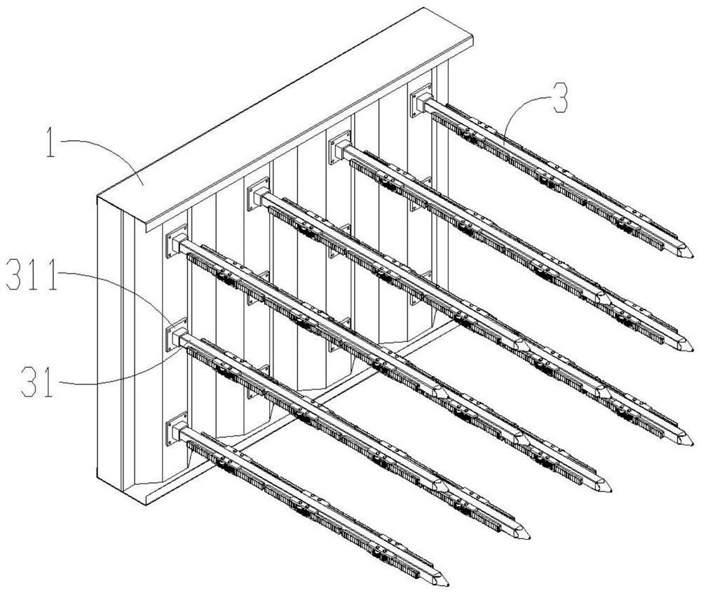 A multi-point rotating clamping picking device for wolfberry picking