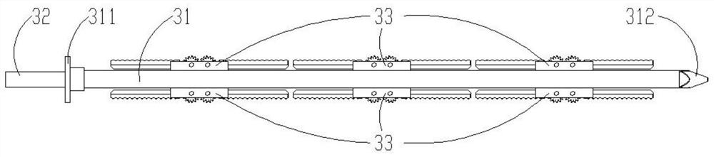 A multi-point rotating clamping picking device for wolfberry picking