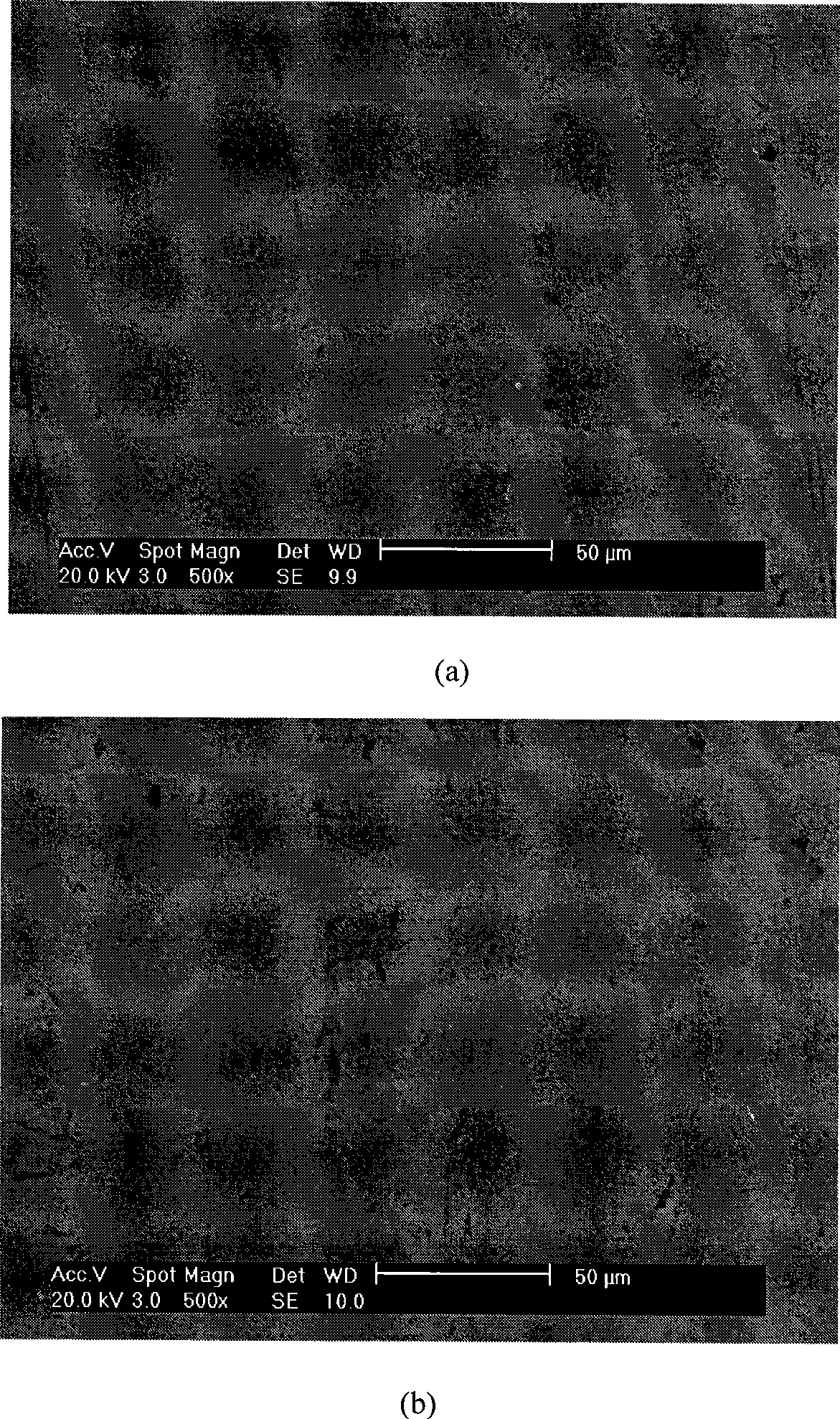 Method for electrophoretic deposition of rare-earth lanthanum oxide film on aluminium alloy surface