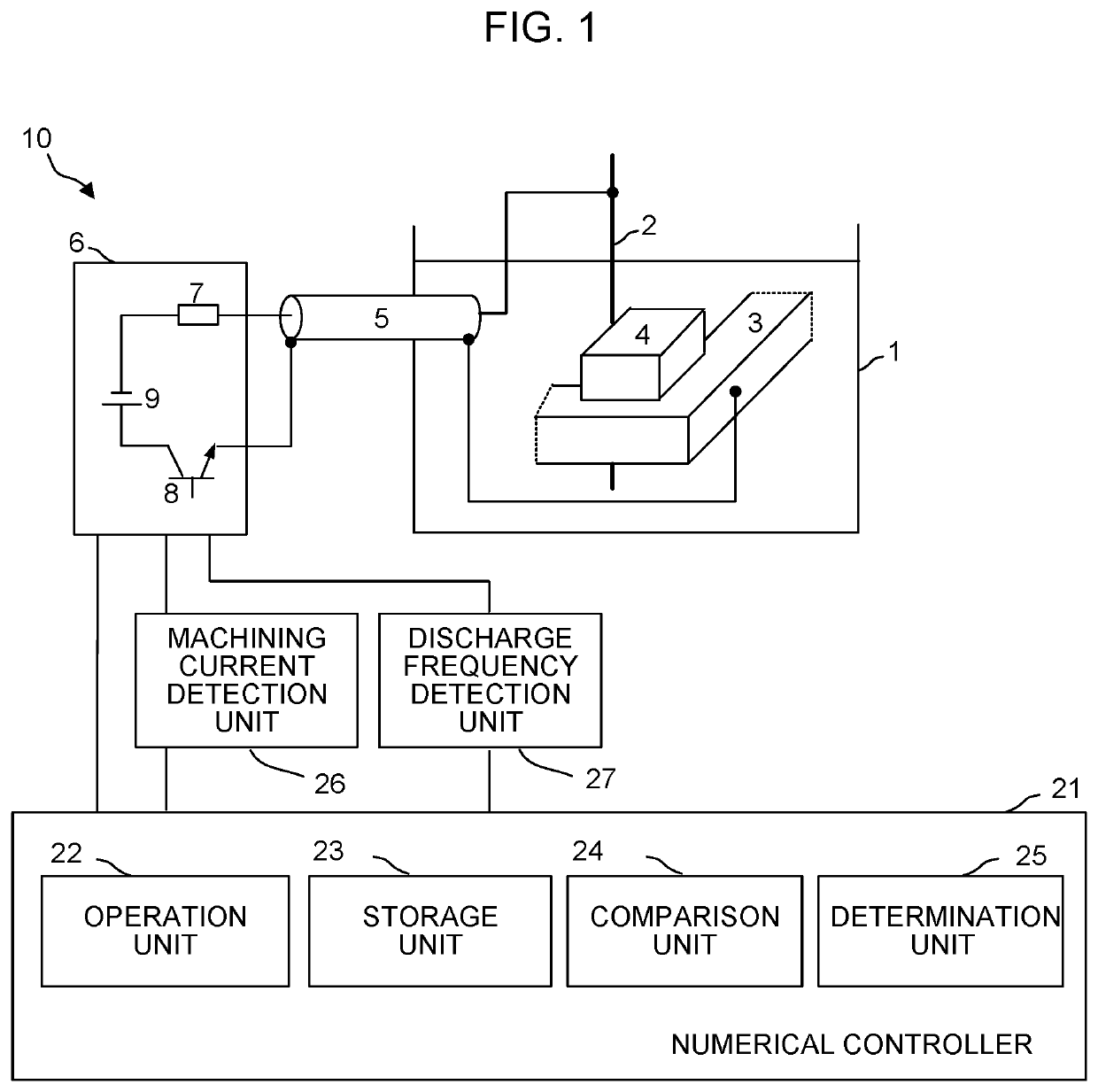 Wire electrical discharge machine with deterioration detection function for feeder