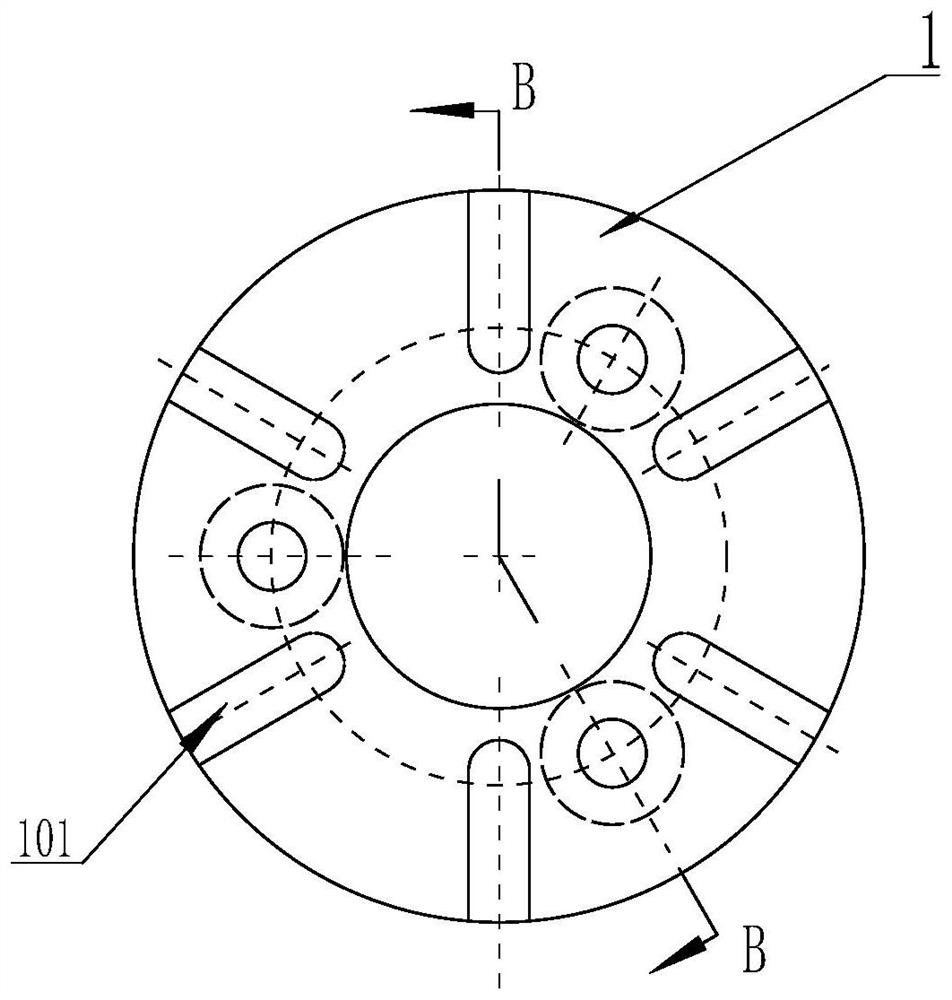 Semi-combined pressure ring sensor and design method thereof