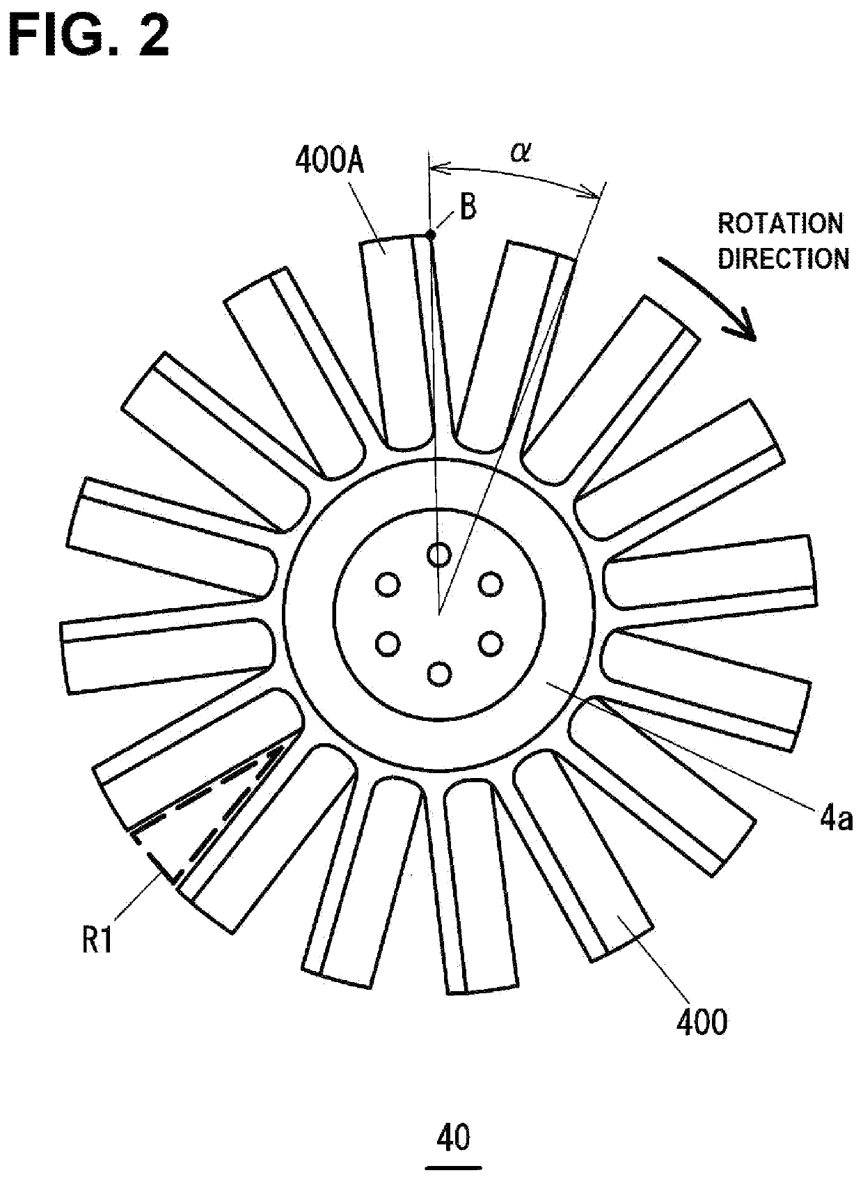 Turbo-molecular pump, rotor and stator