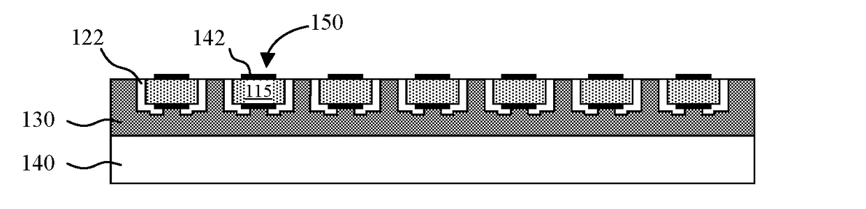 LED structures for reduced non-radiative sidewall recombination