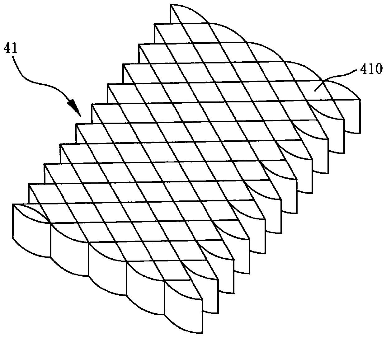 A high-strength, high-permeability permeable pavement structure and laying method thereof