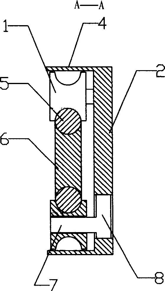 Driving guide-rail pair for tabouret of computerized embroidery machine