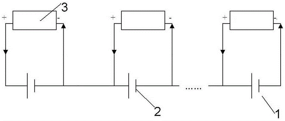 Single-charging and single-cutting charging method and charging system for storage batteries