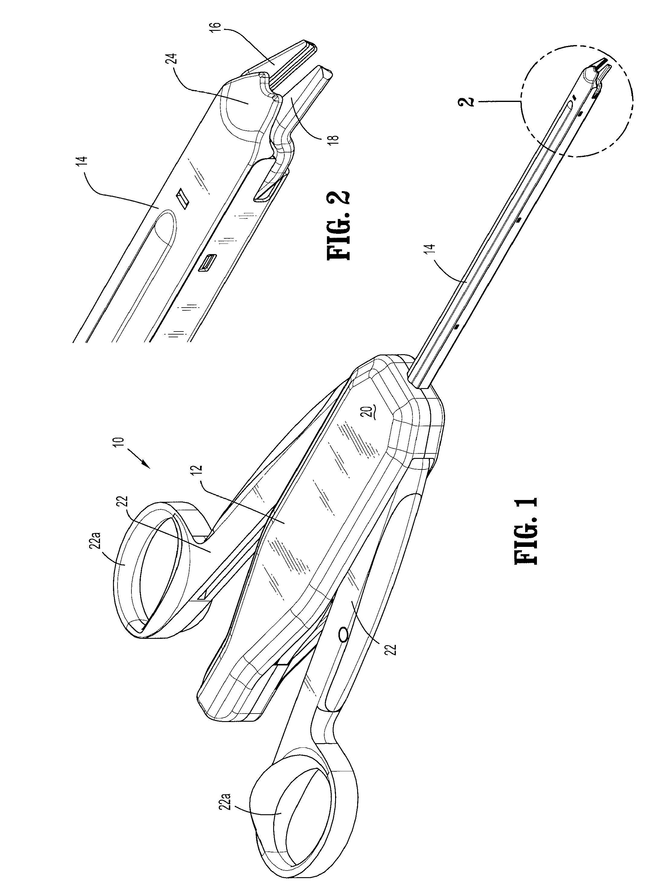 Apparatus for applying surgical clips