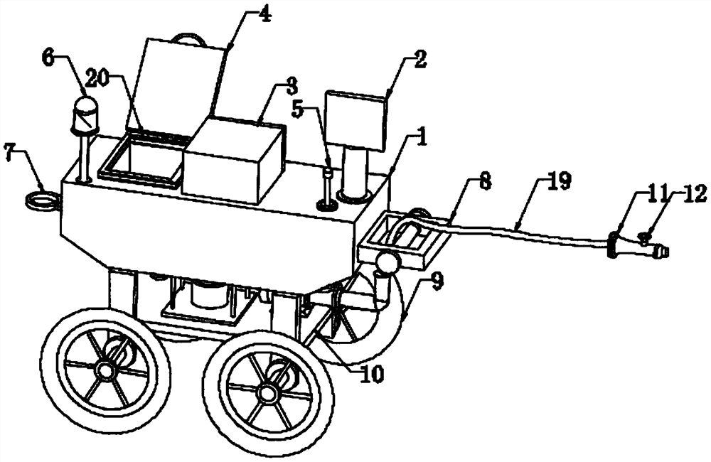 Fire-fighting slurry fire-extinguishing vehicle and fire-extinguishing method thereof