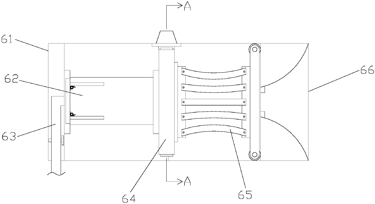 Spring-fixed switching power supply transformer for electrical teaching