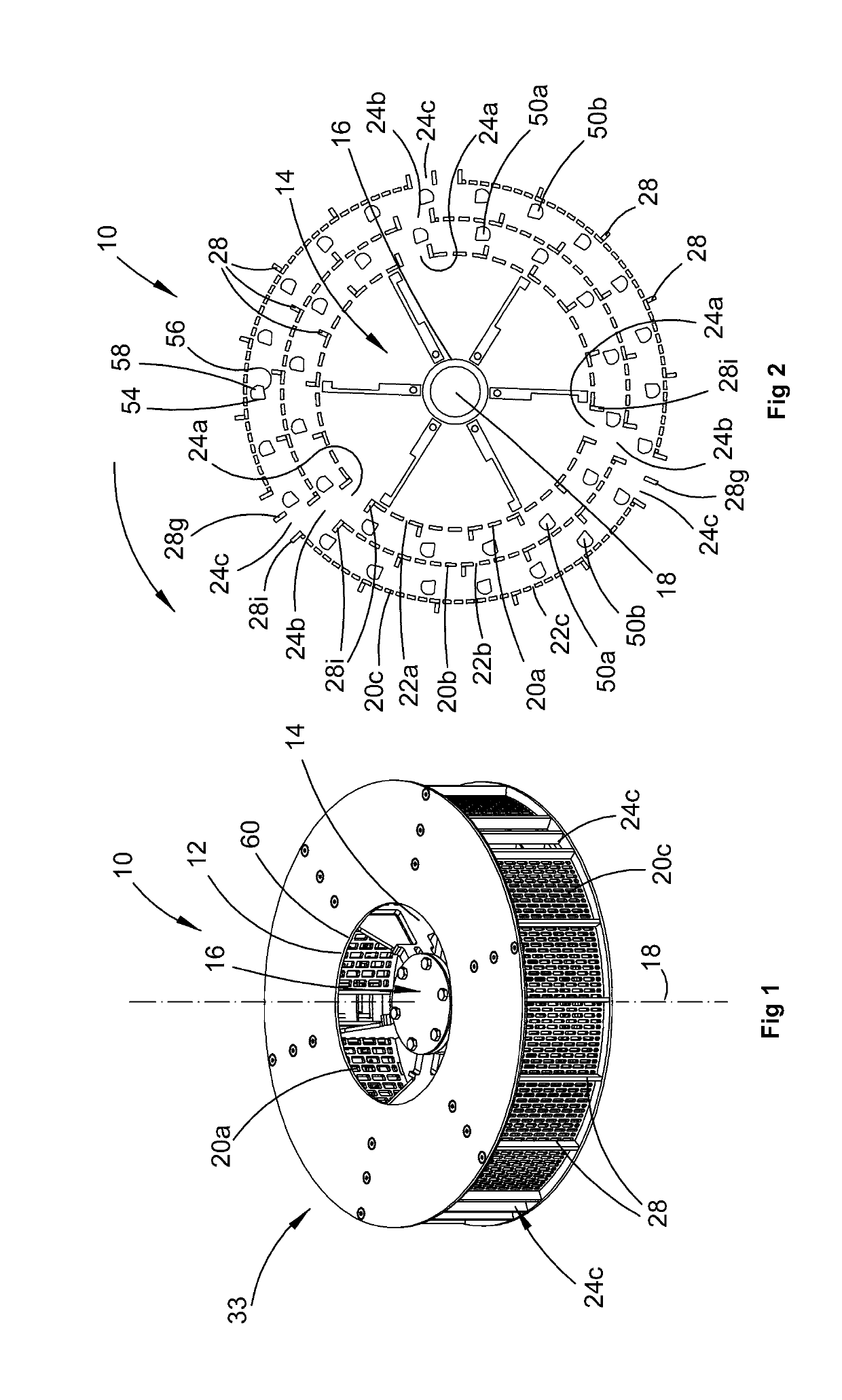 A multistage hammer mill and a residue processing system incorporating same