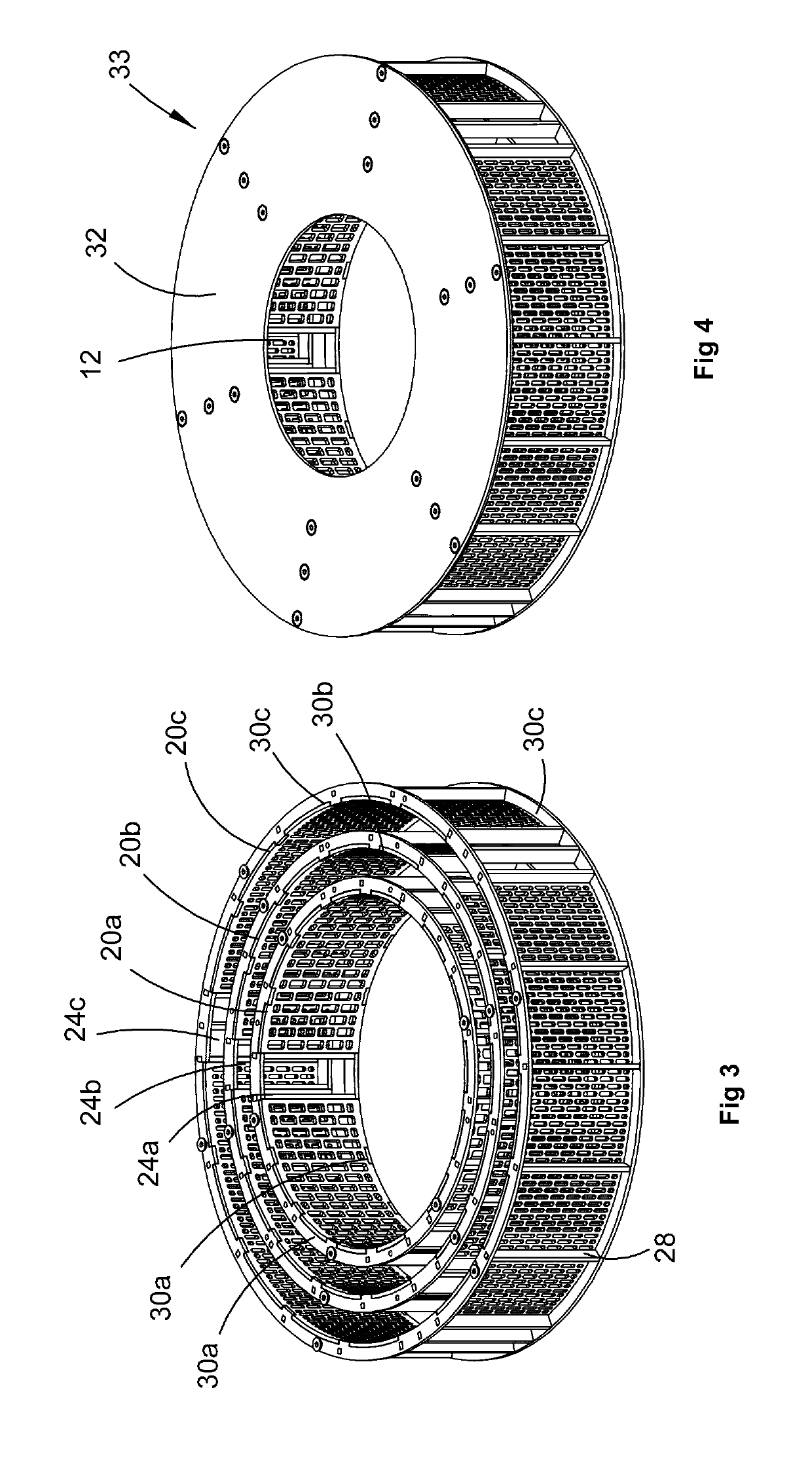 A multistage hammer mill and a residue processing system incorporating same