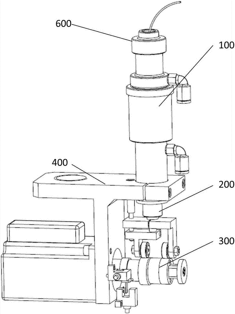 A multi-thimble stripping device and stripping method for flexible chips