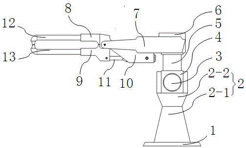 A multi-degree-of-freedom and multi-angle rocker-arm spot welding machine