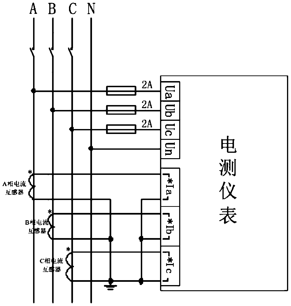 method-for-automatically-correcting-phases-of-voltage-and-current-of