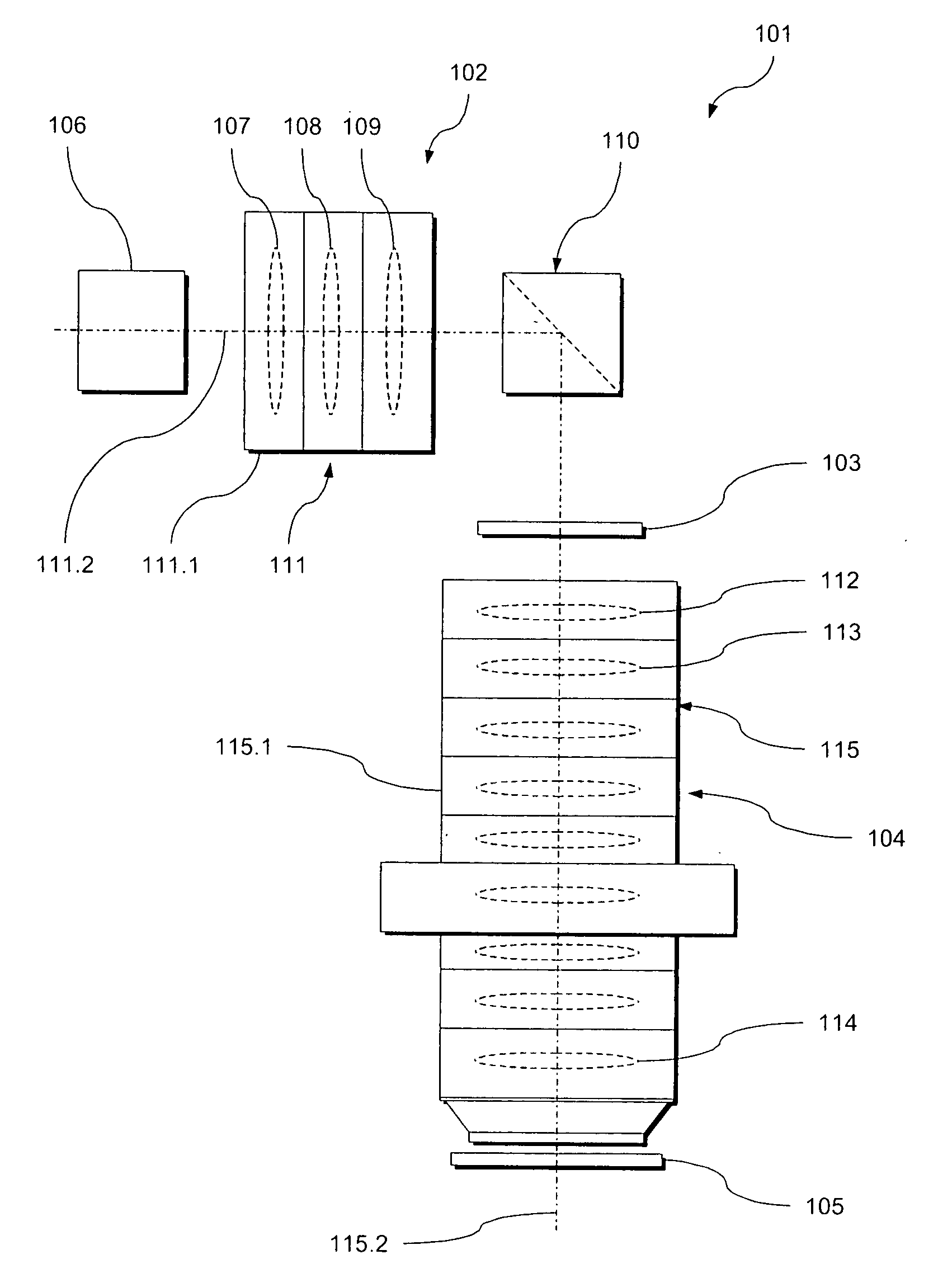 Optical element unit and method of supporting an optical element