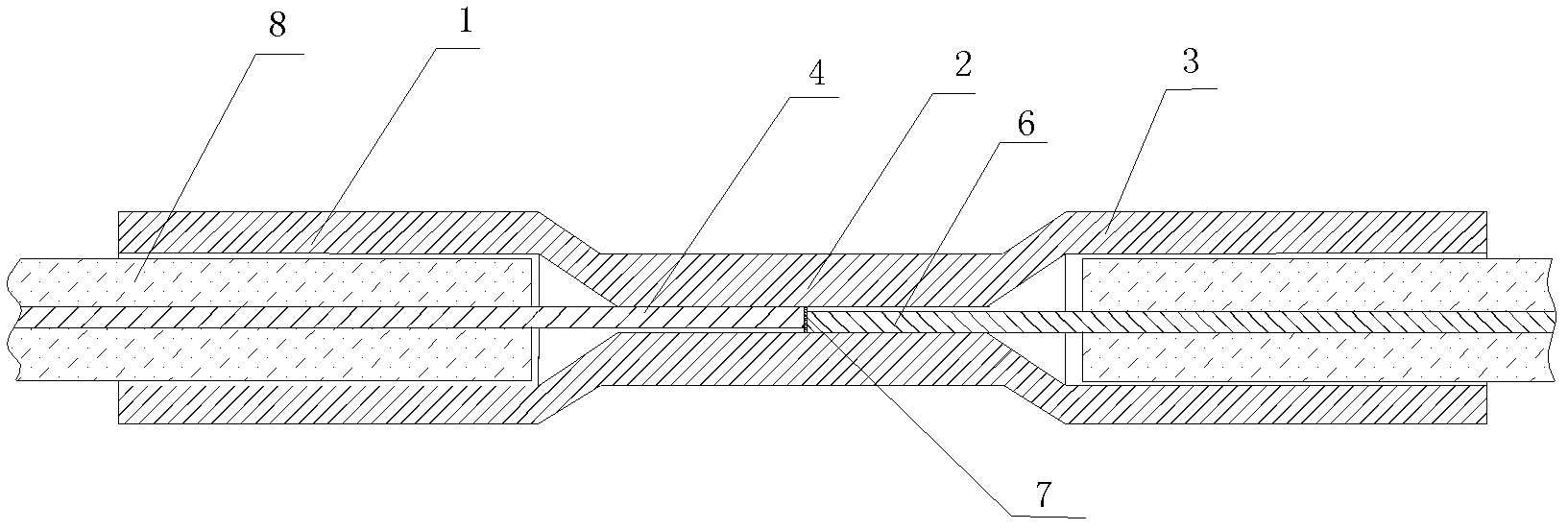 Novel optical fiber docking device