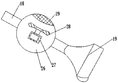 Urinary stone breaking device of urinary surgery