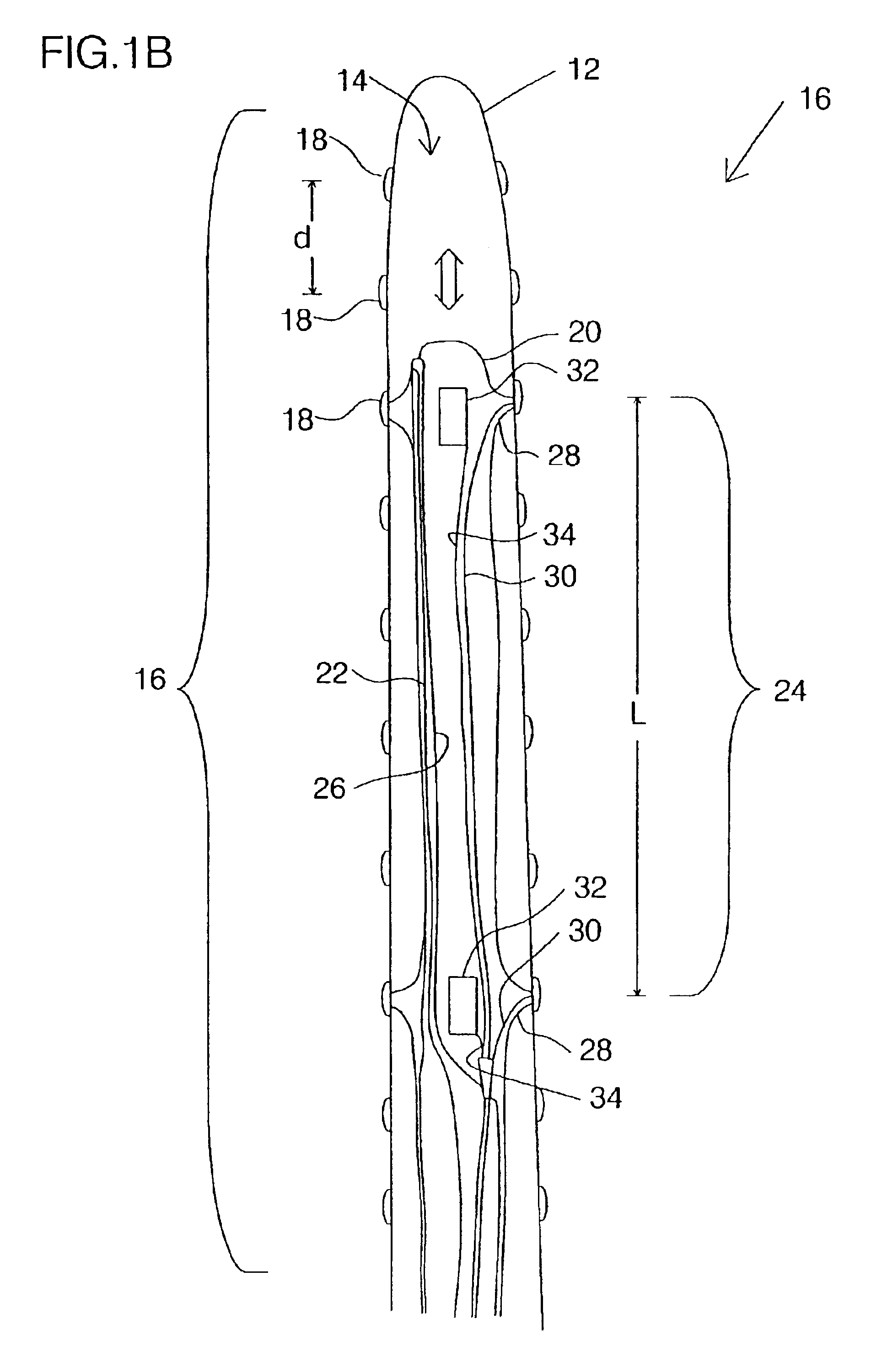 Multiple-electrode catheter assembly and method of operating such a catheter assembly