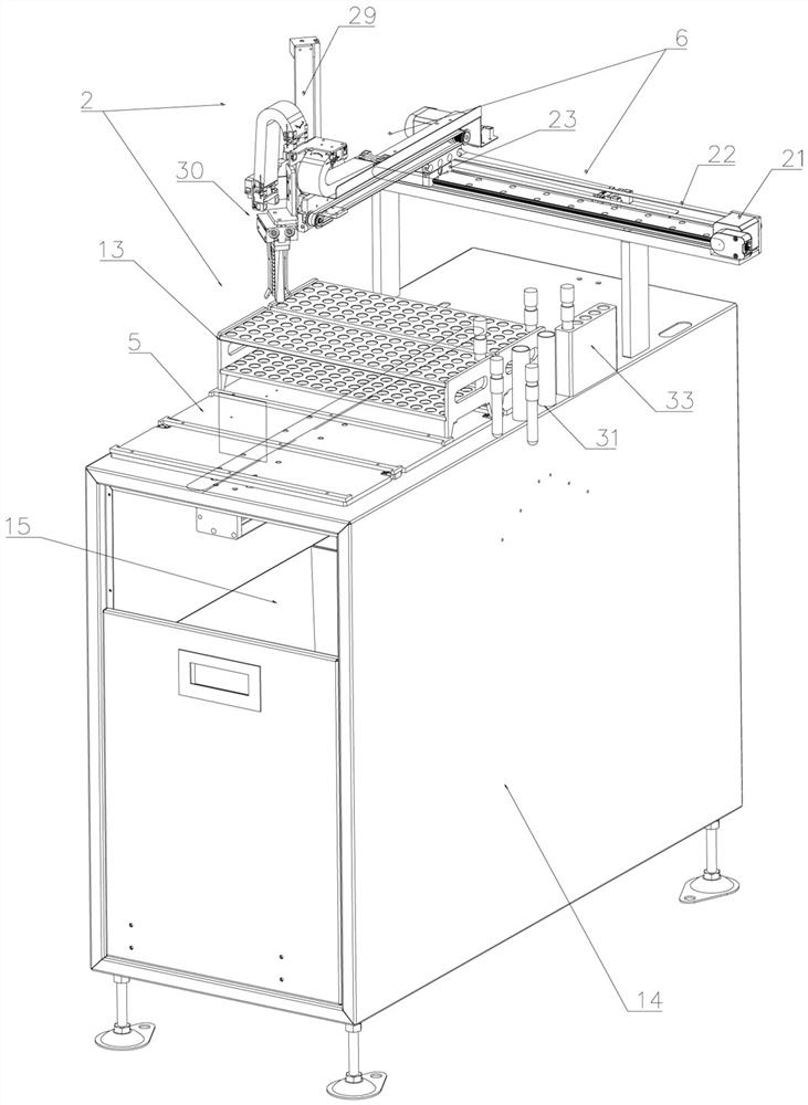 Full-automatic sample storage system