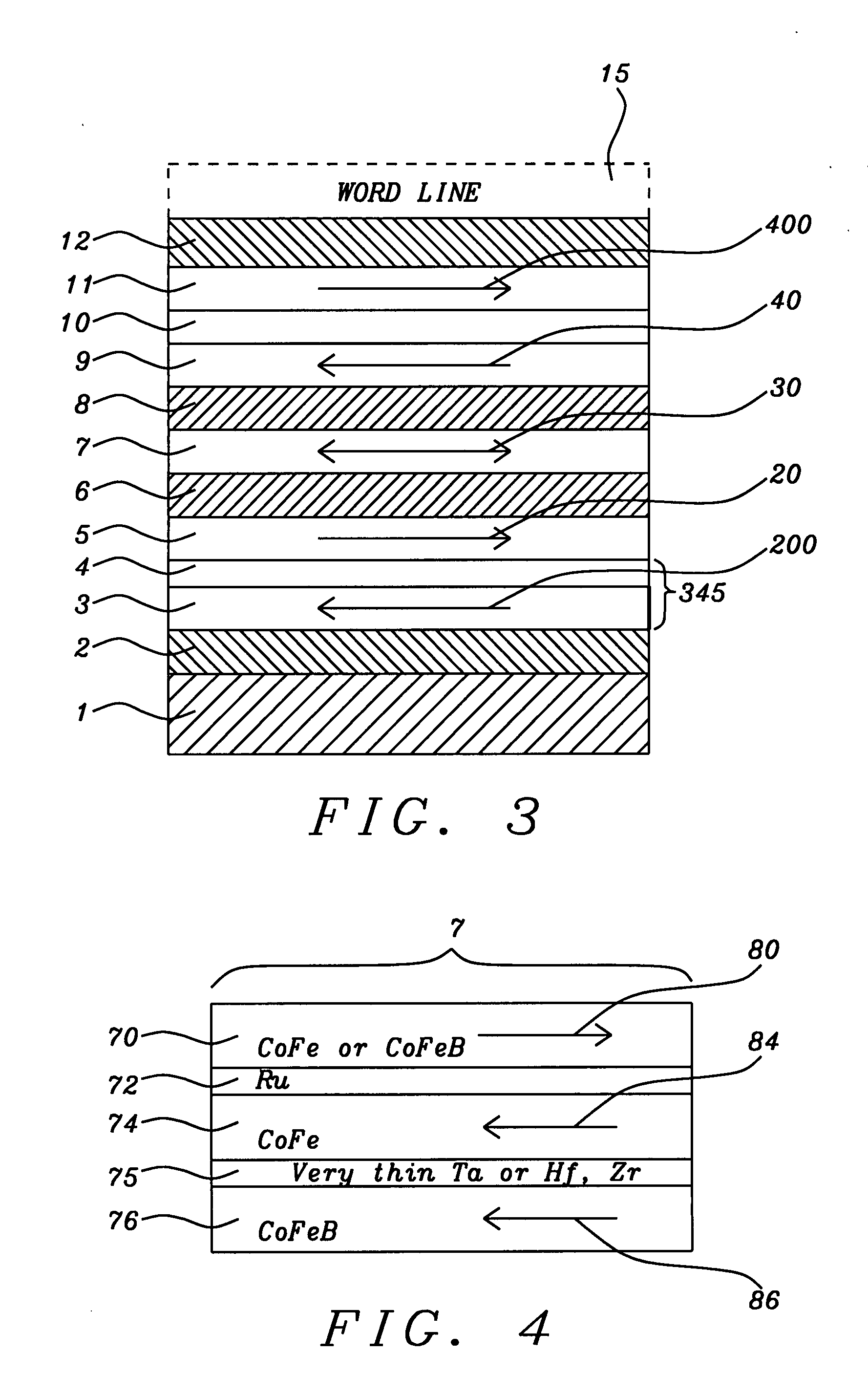 Spin transfer MRAM device with novel magnetic synthetic free layer