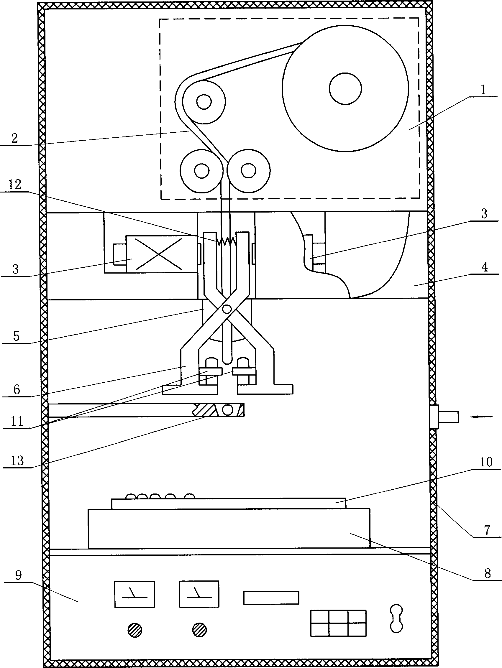 Production of direct brazing filler metal button by double electrothermal filament smelting and cutting method