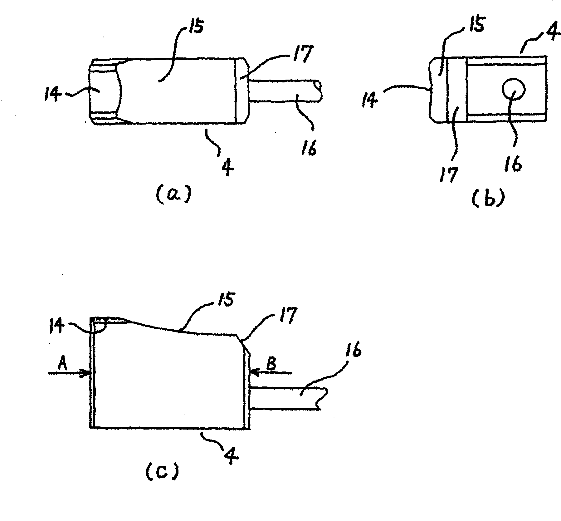 Rotary motor and method for manufacturing electric brush thereof