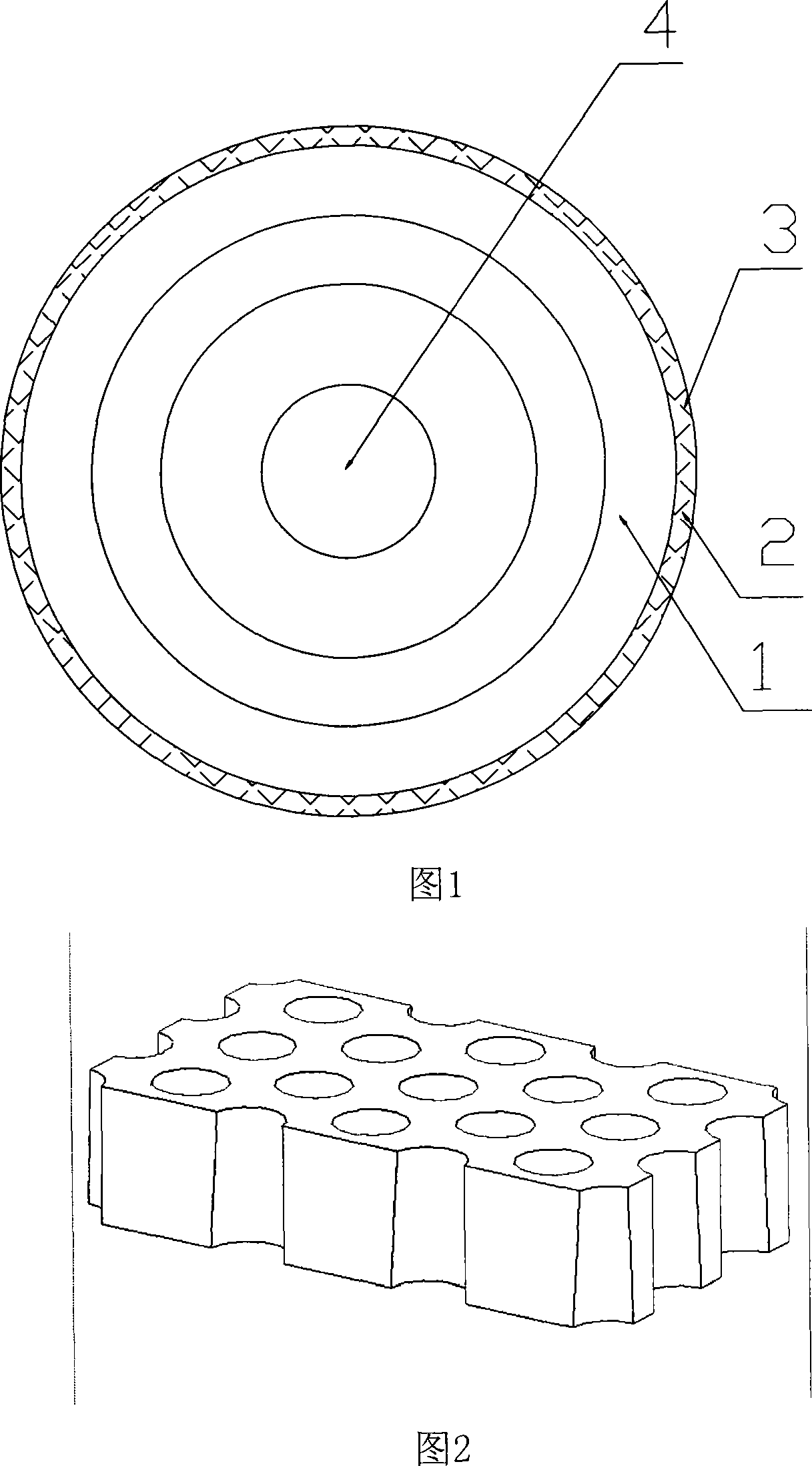 Abrasion-proof composite roller, board and manufacturing method thereof