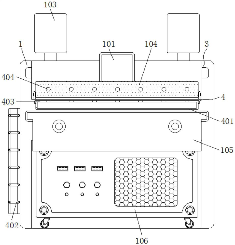 Disc beating equipment capable of playing video special effect