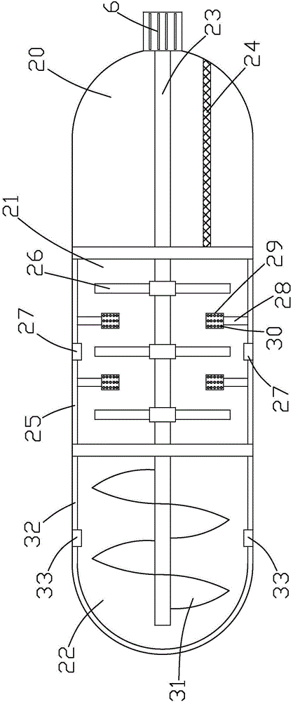 Pipeline type water treatment device for landscape park and installation method of device