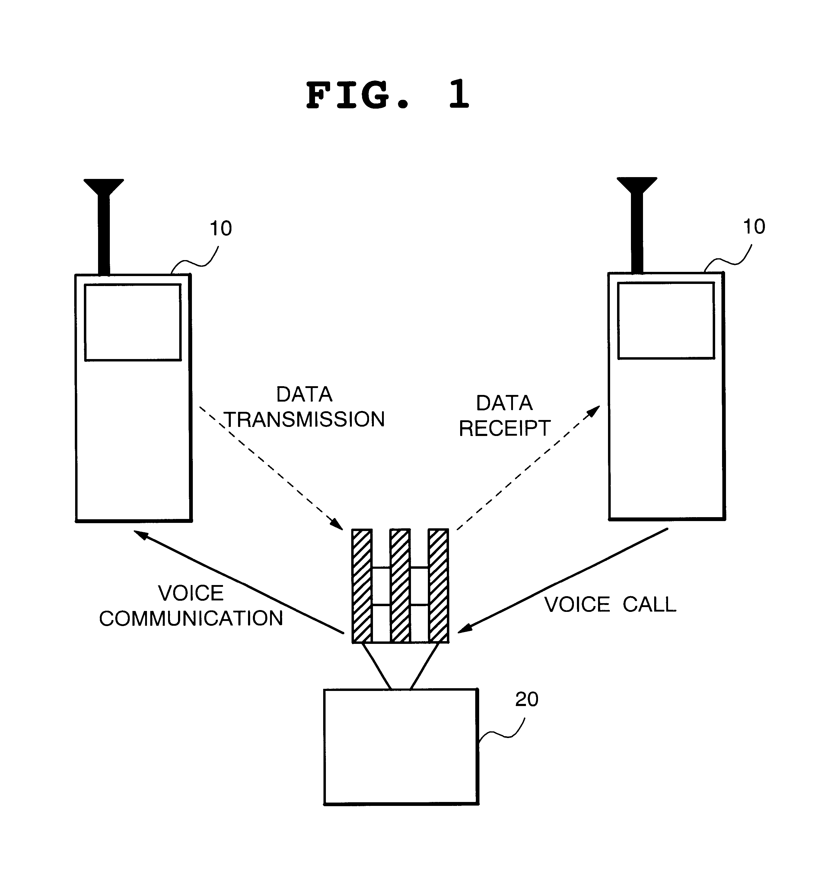 Portable communication terminal and communication service system