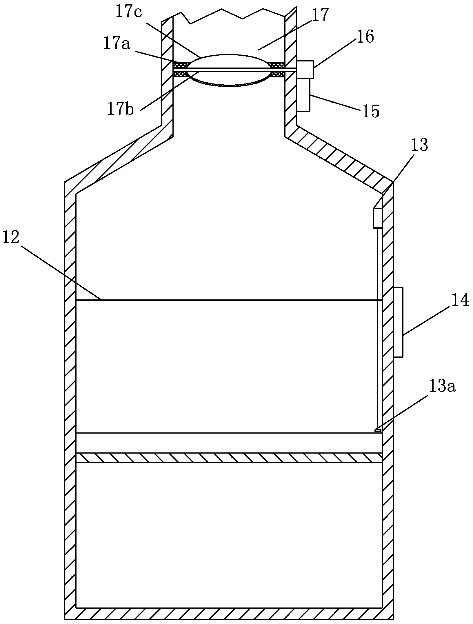 Control system and control method of surface air speed of fume hood