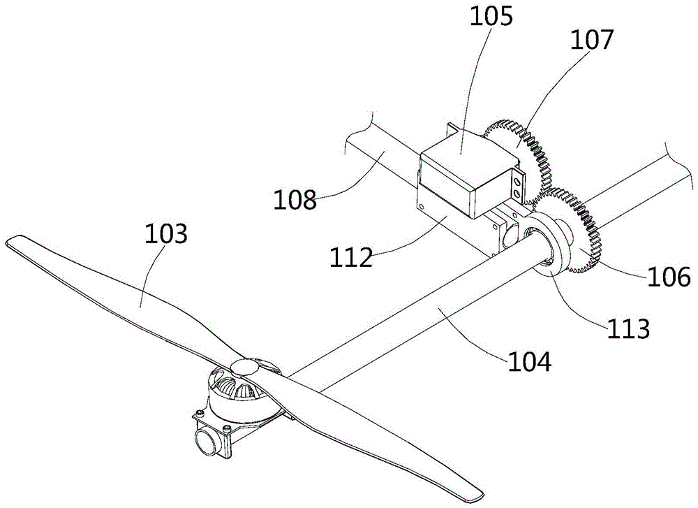 Fixed-wing multi-shaft aircraft